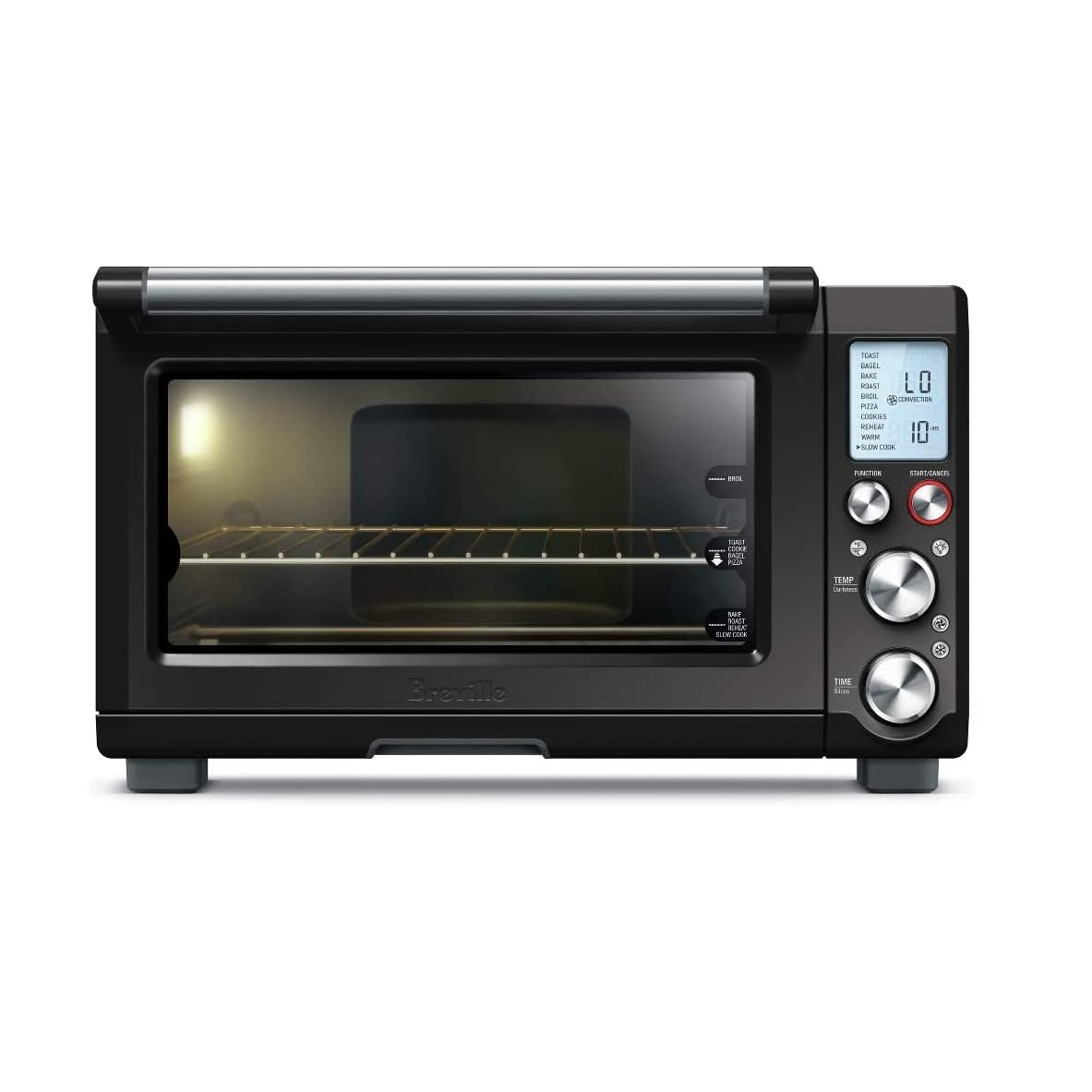 Smart Countertop Oven Stainless Steel Air Fryer Toaster Oven