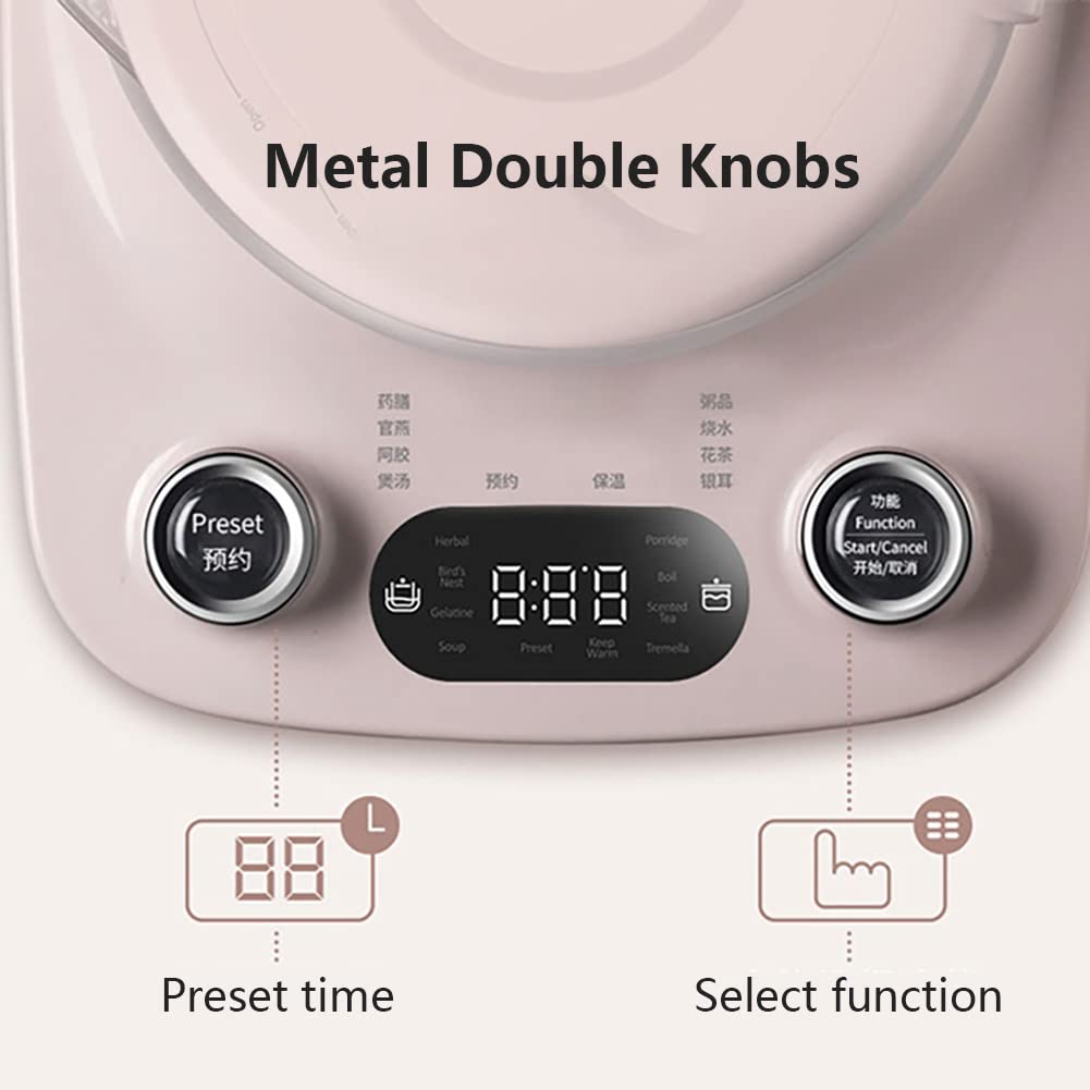 1.8L Glass Tea Maker Kettle with Temperature Control