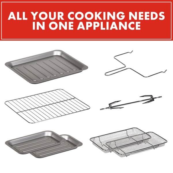 Dual Zone Air Fryer Oven Combo French Door Design