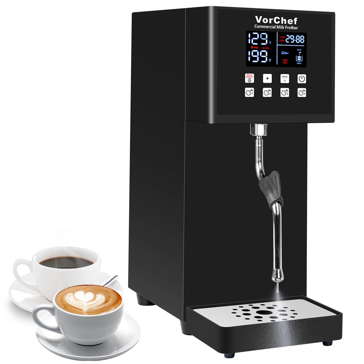 2200W Commercial Automatic Steam Milk Frother