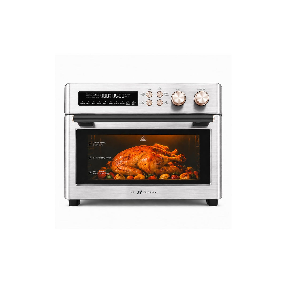Retro Infrared Air Fryer Toaster Oven 10 in 1 Extra Large
