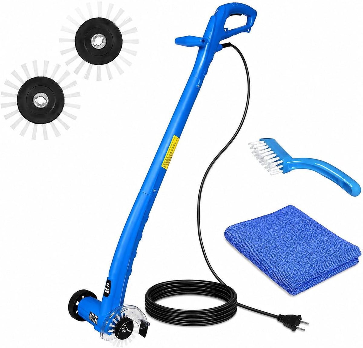 Compact Floor Scrubber for Tile and Grout Cleaning