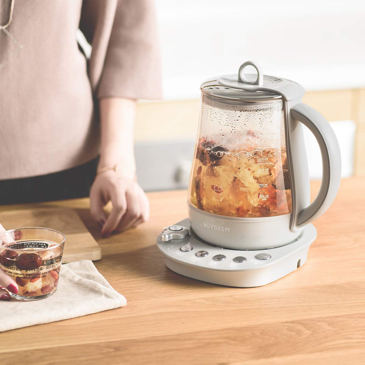 1.5L Multi Functional Electric Tea Maker and Kettle
