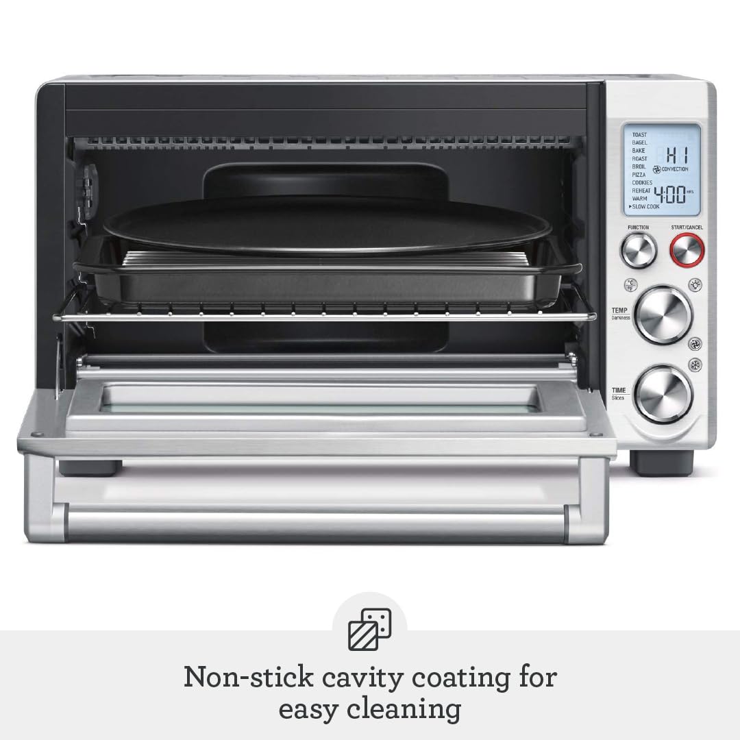 Smart Countertop Oven Stainless Steel Air Fryer Toaster Oven