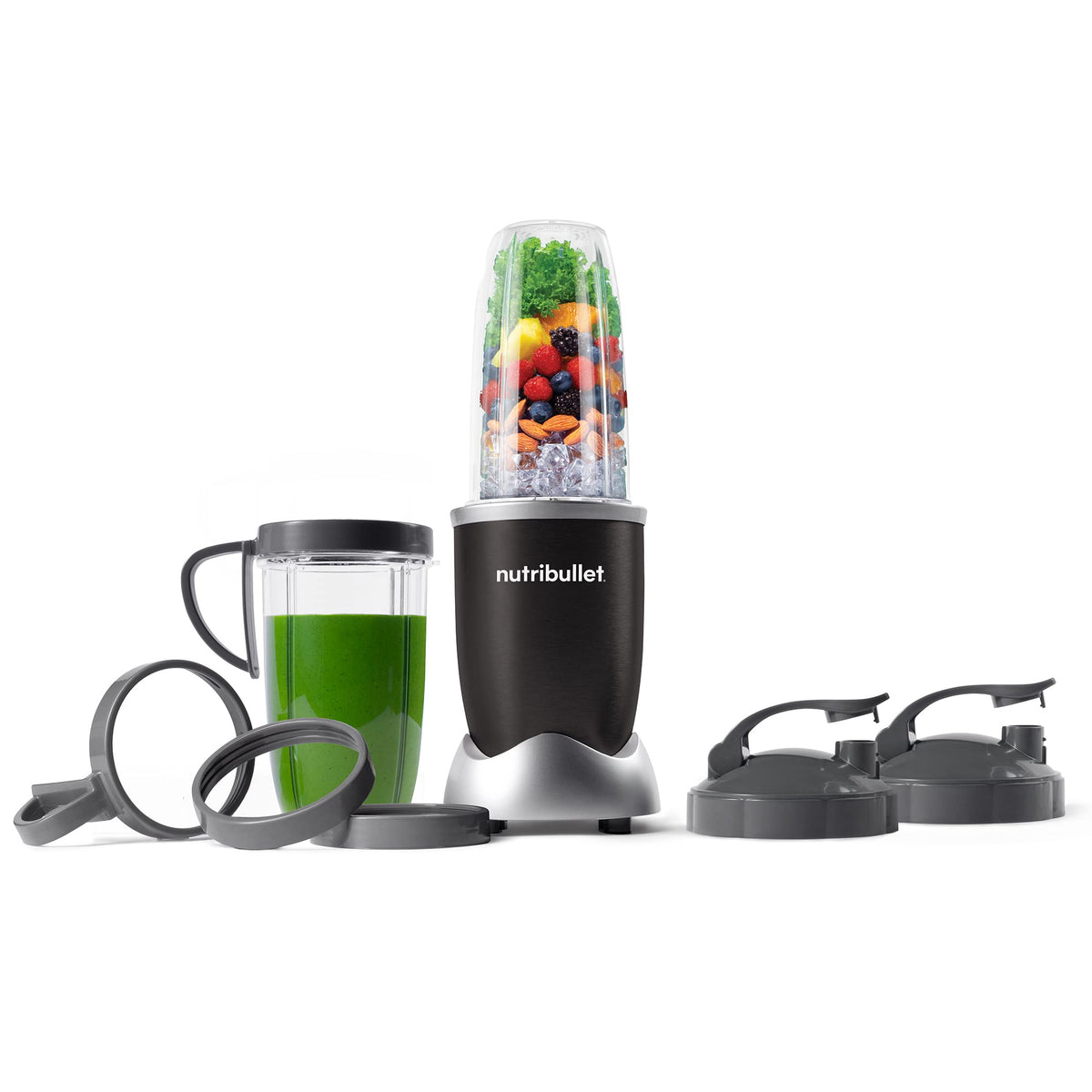 900W Nutrient Extractor Blender Matte Black