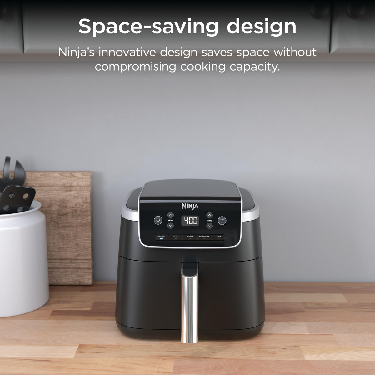 5QT Air Fryer 4 in 1 Air Crisp Roast Reheat Dehydrate