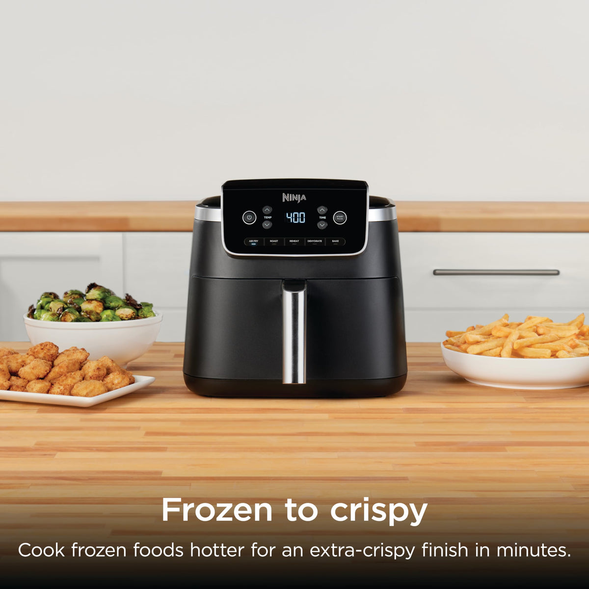 5QT Air Fryer 4 in 1 Air Crisp Roast Reheat Dehydrate