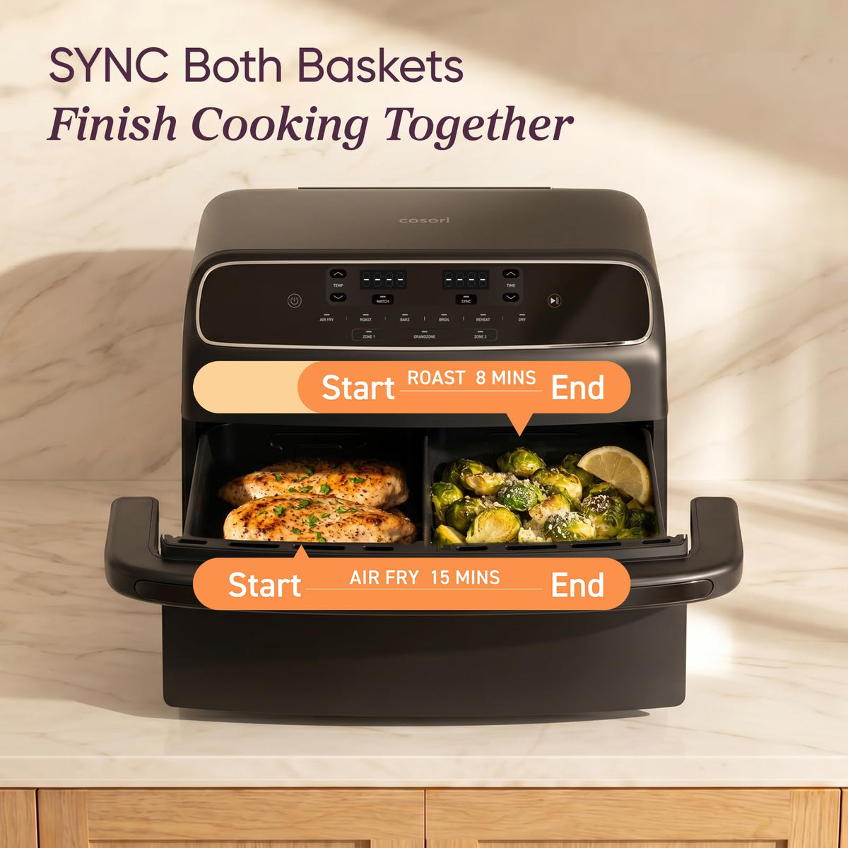 Air Fryer Large Capacity Fast Cooking Kitchen Appliance