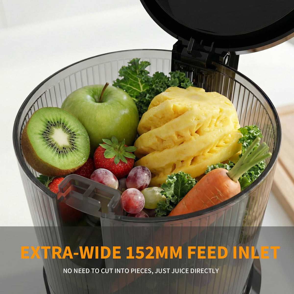 400W Cold Press Juicer 3 in 1 Masticating Juicer