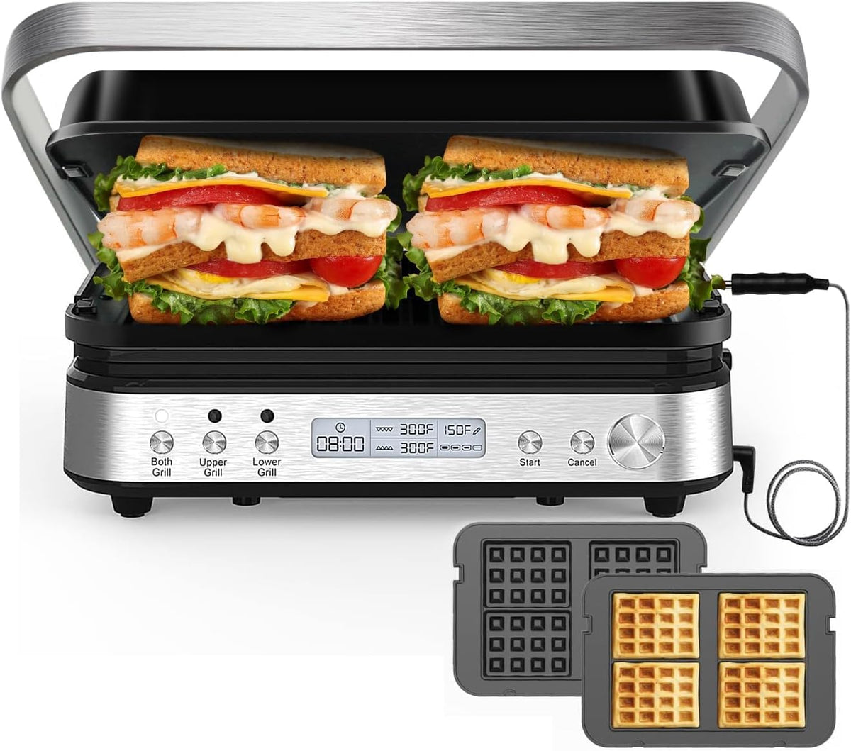 Electric Panini Press Grill