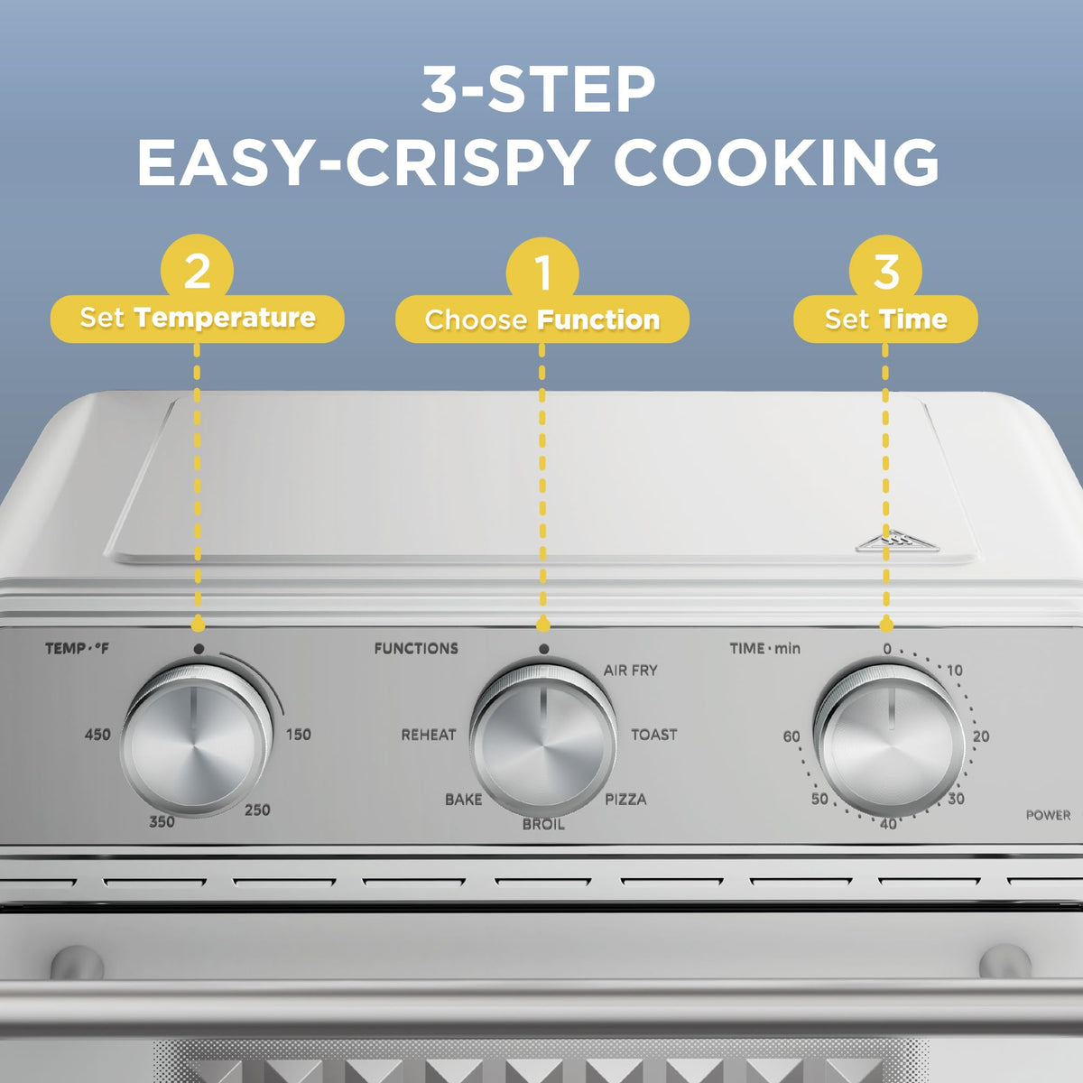 French Door Air Fryer Toaster Oven Flexify Pro
