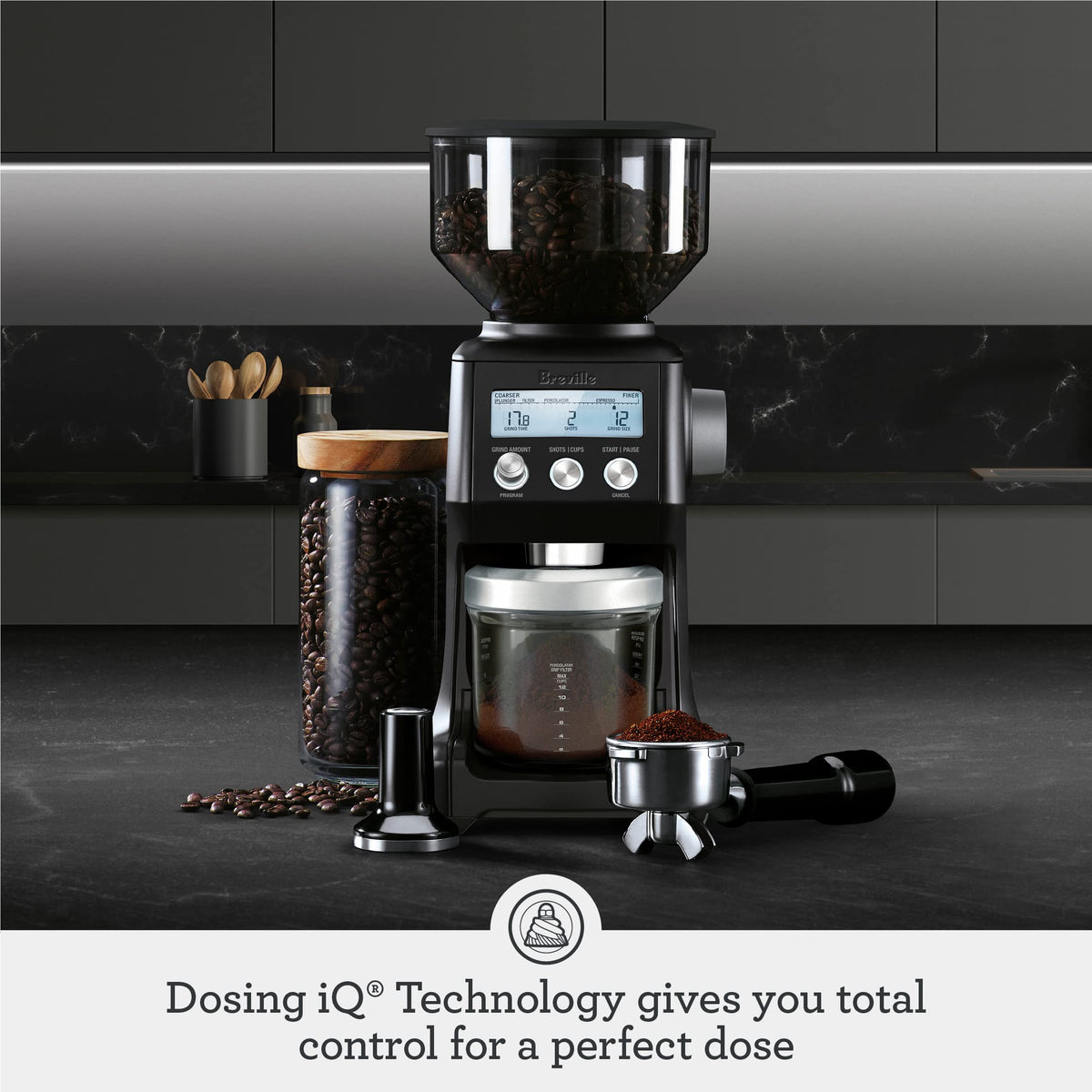 Smart Coffee Bean Grinder with Precision Grind Settings