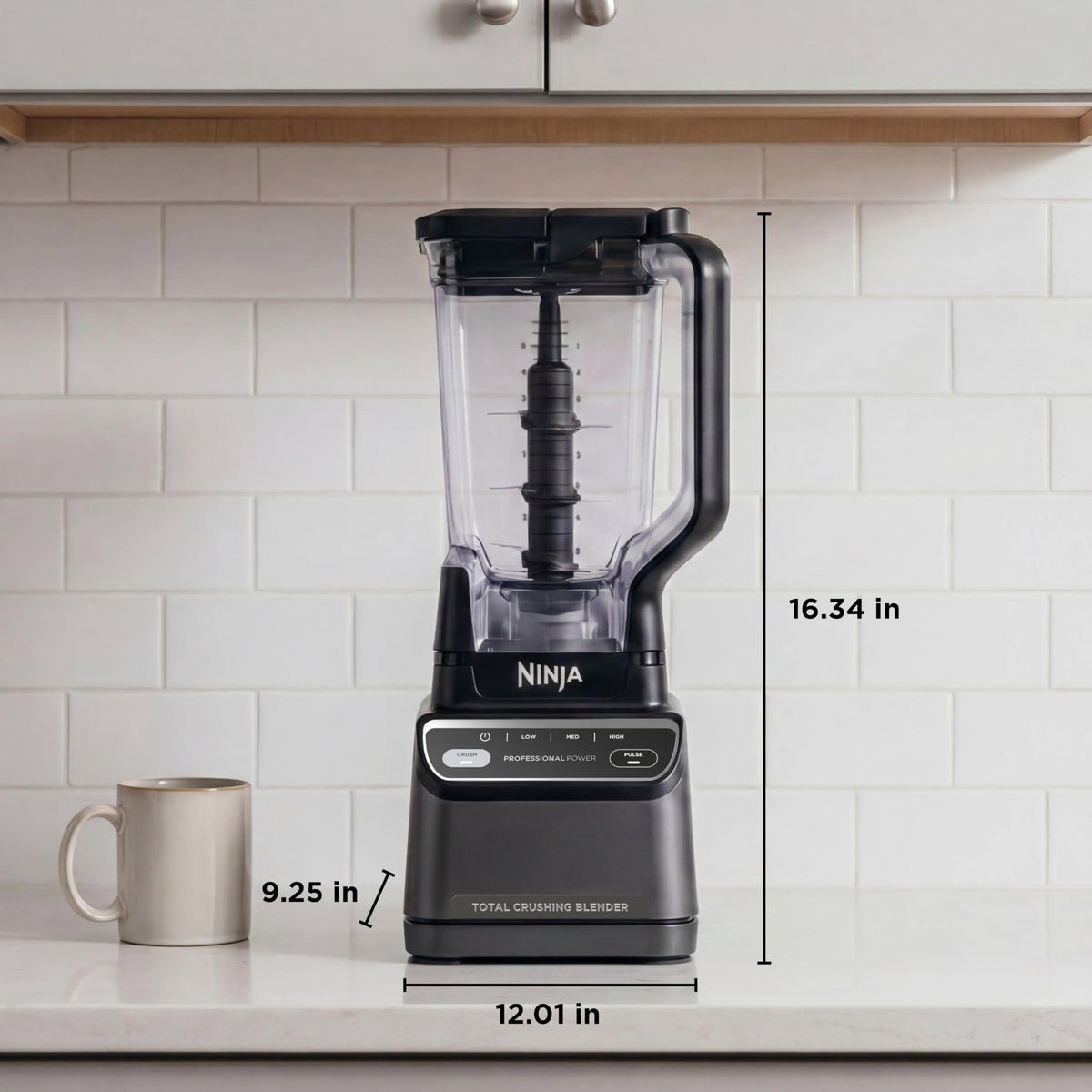 1200W Professional Blender 72oz Pitcher Auto iQ Smoothie Maker