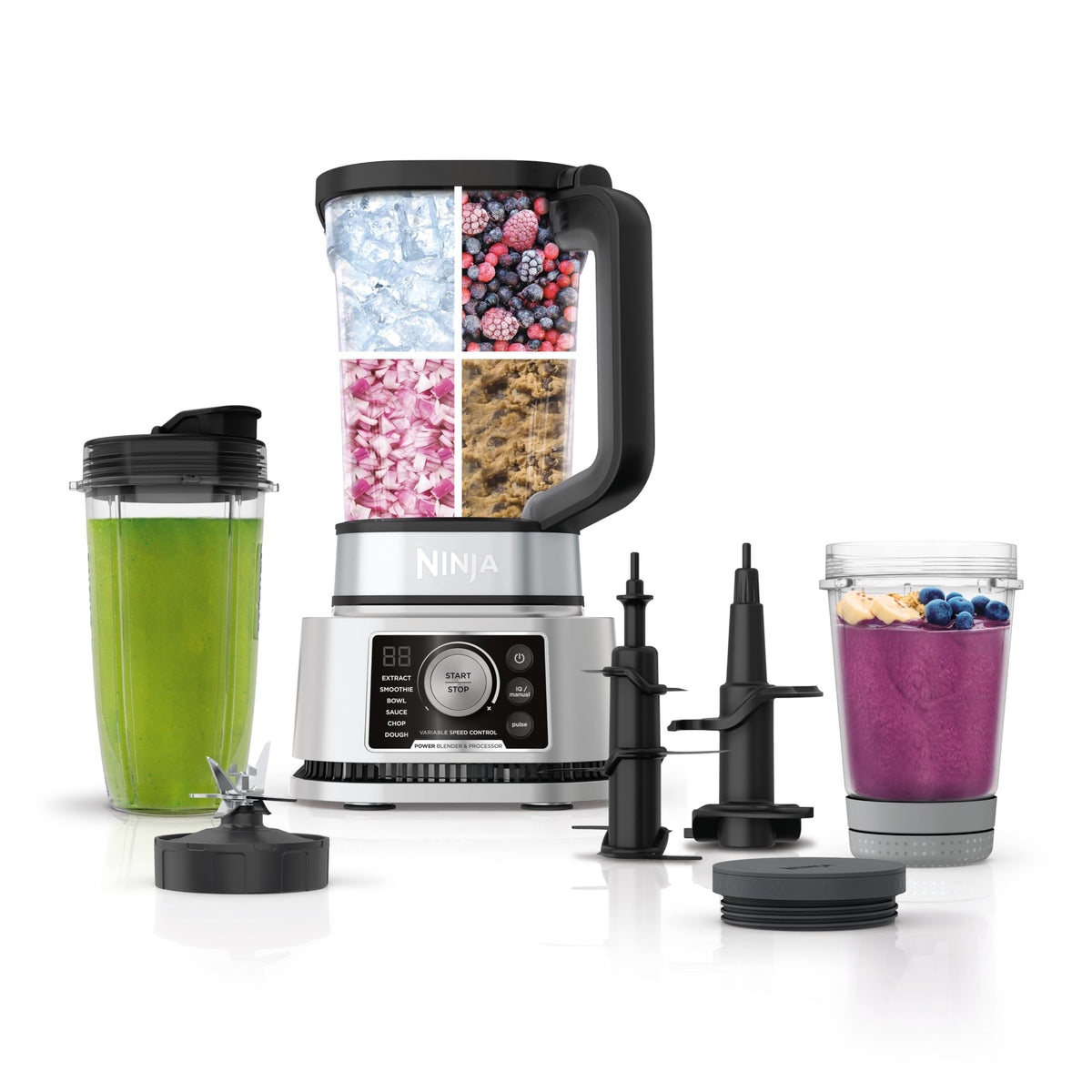 1600W High Speed Blender Smoothie Maker Nutrient Extractor