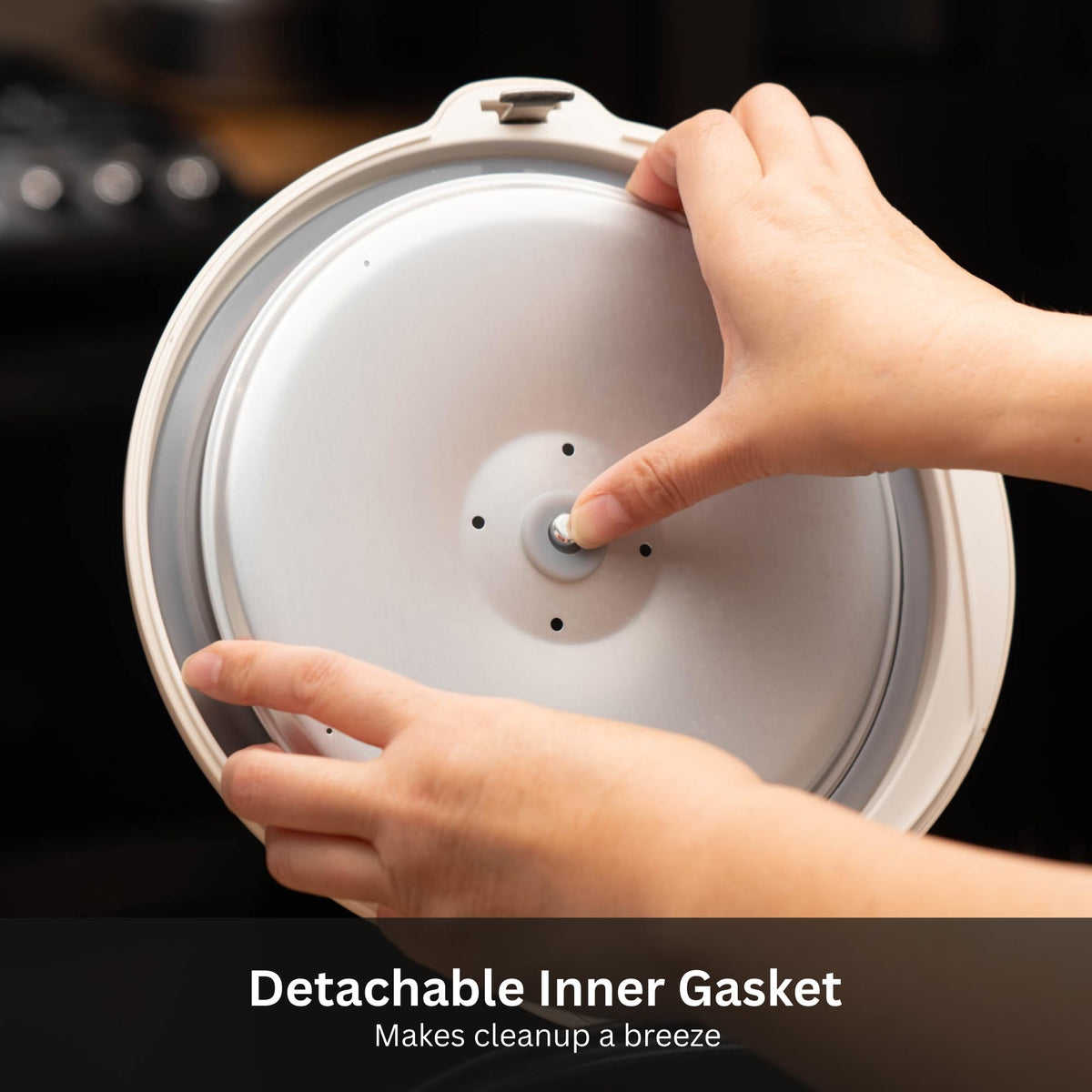 5.5 Cup Rice Cooker with Non Stick Pot and Keep Warm Function