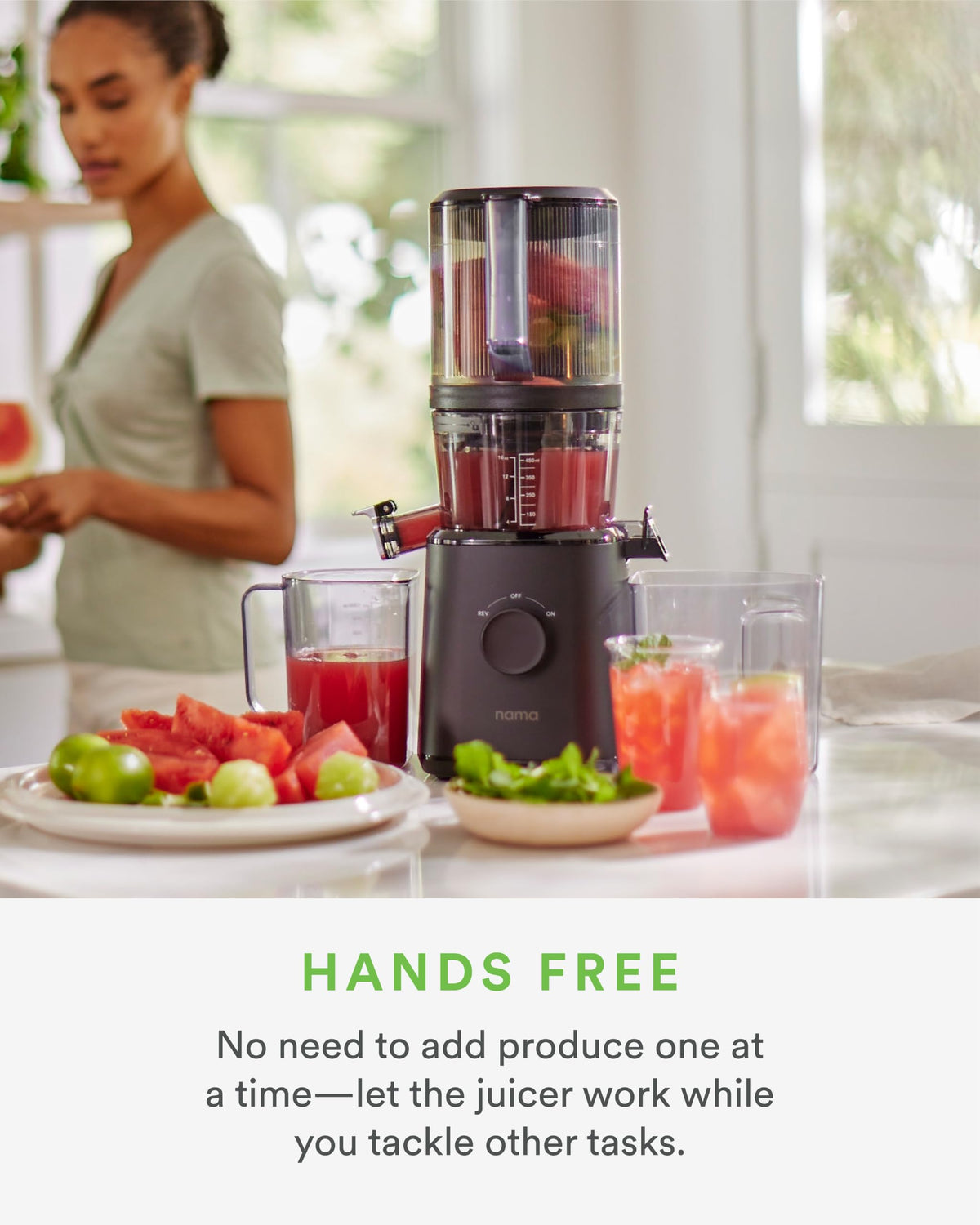 Self Feeding Cold Press Juicer Wide Mouth Masticating Juicer