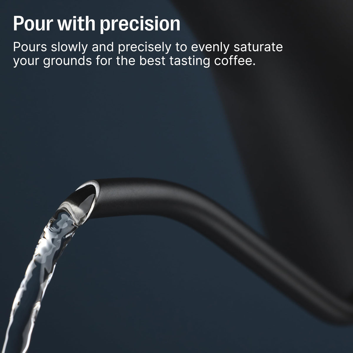 Electric Gooseneck Kettle with Precision Temperature Control