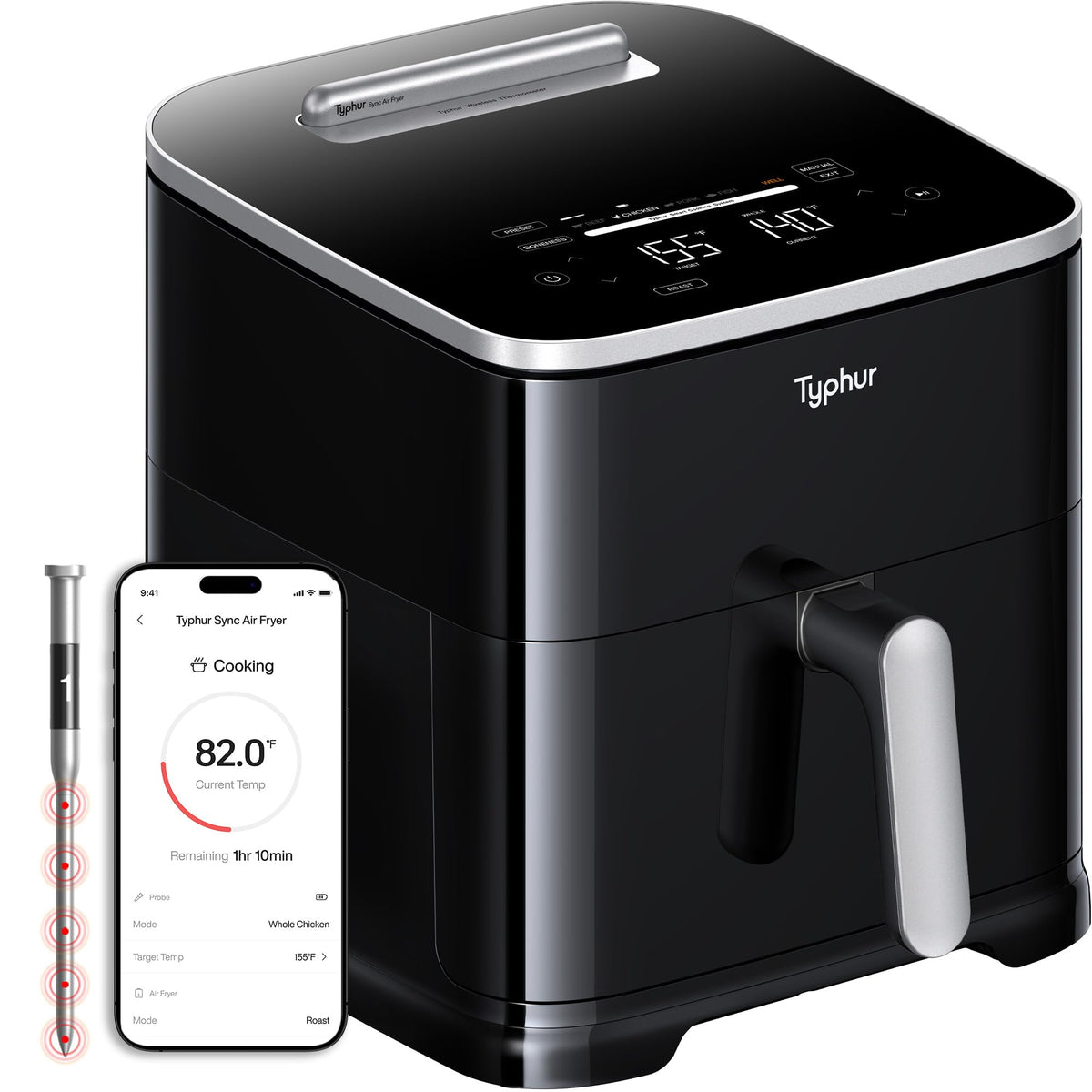 AI Smart Air Fryer Dome 2 Large Capacity