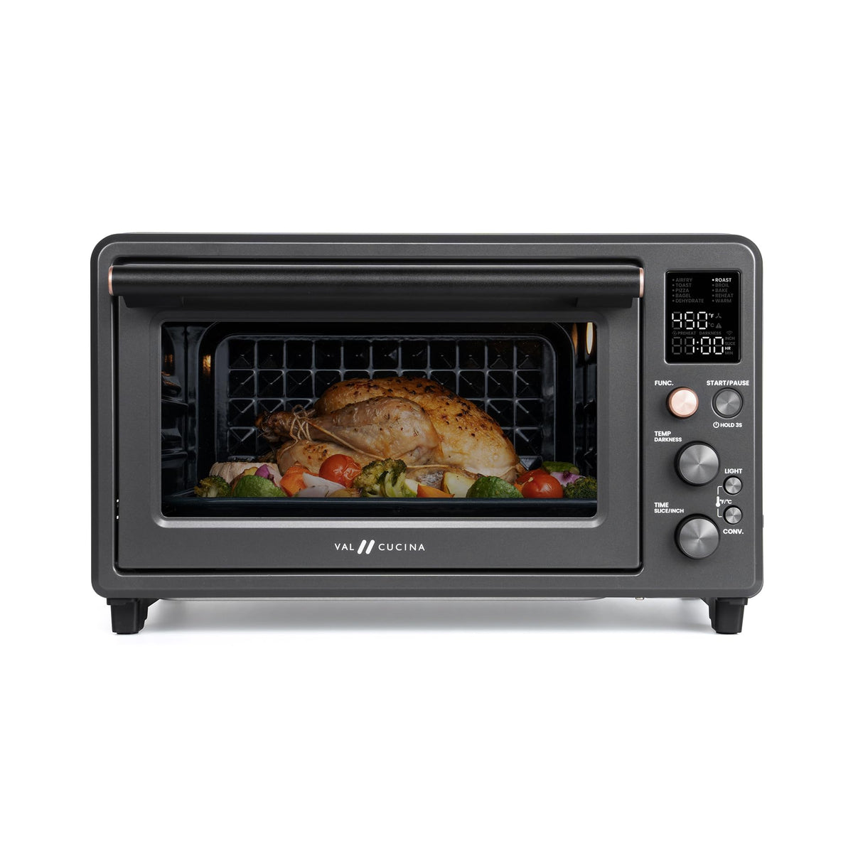 Retro Infrared Air Fryer Toaster Oven 10 in 1 Extra Large
