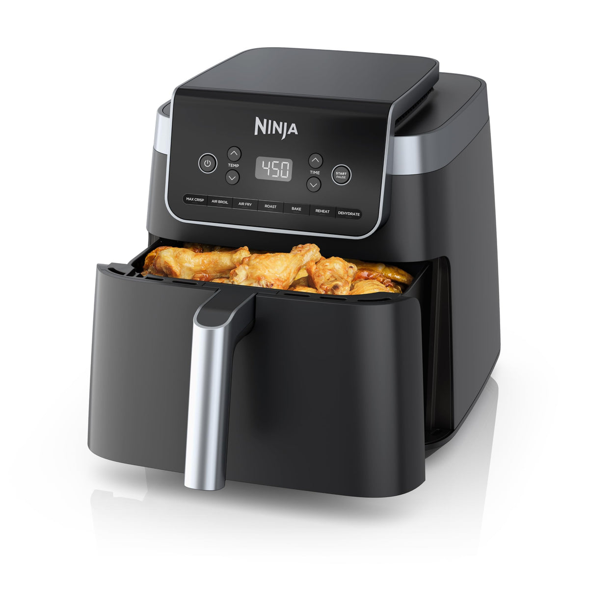 5QT Air Fryer 4 in 1 Air Crisp Roast Reheat Dehydrate