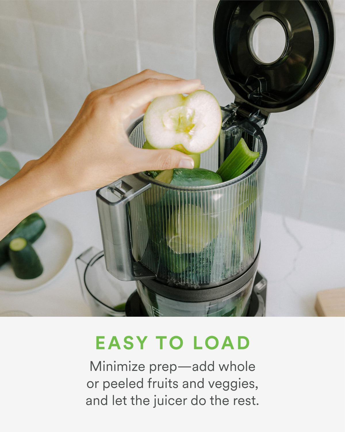 Self Feeding Cold Press Juicer Wide Mouth Masticating Juicer