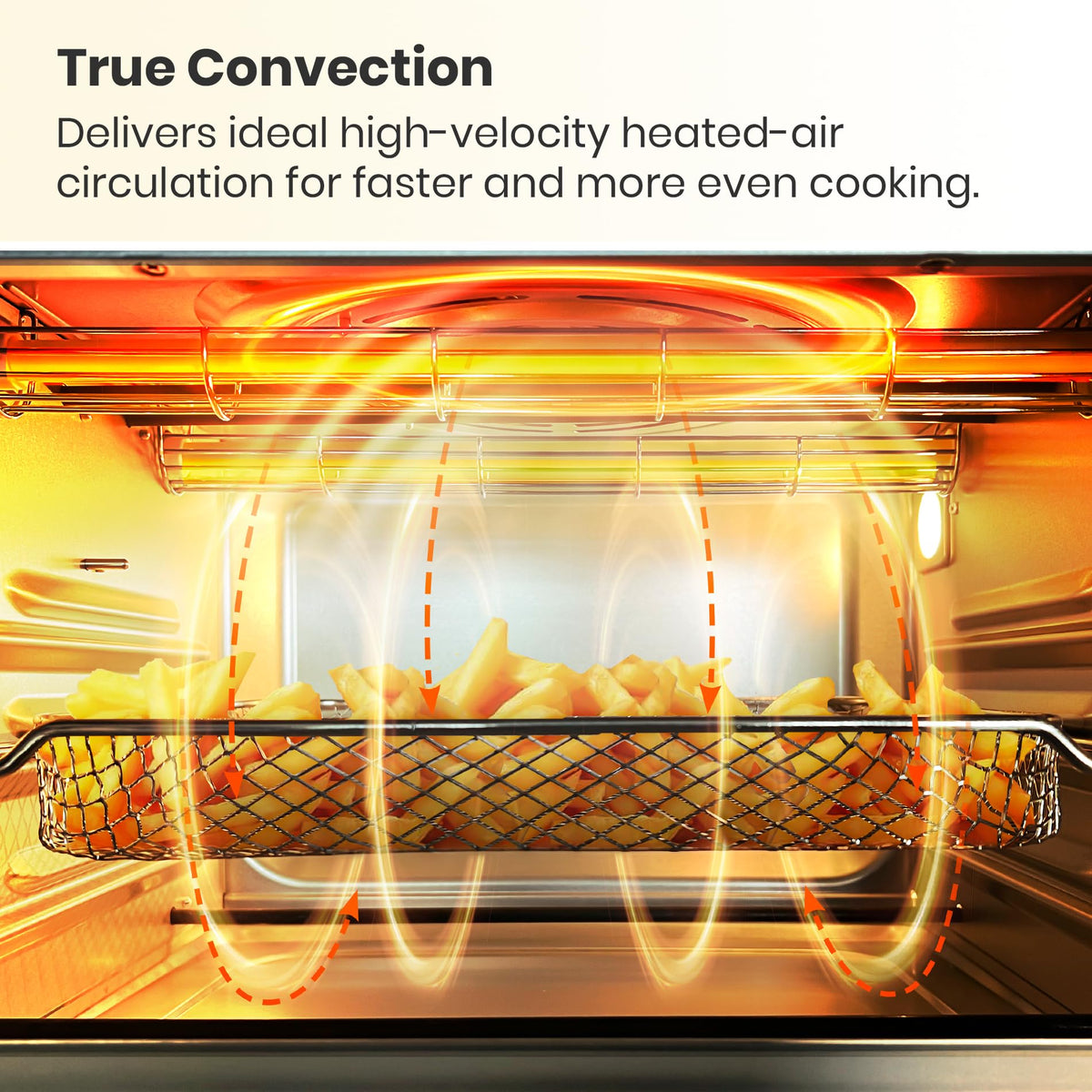 Retro Infrared Air Fryer Toaster Oven 10 in 1 Extra Large