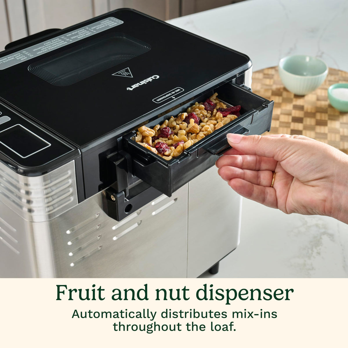 Convection Bread Maker with 16 Programs and 3 Loaf Sizes