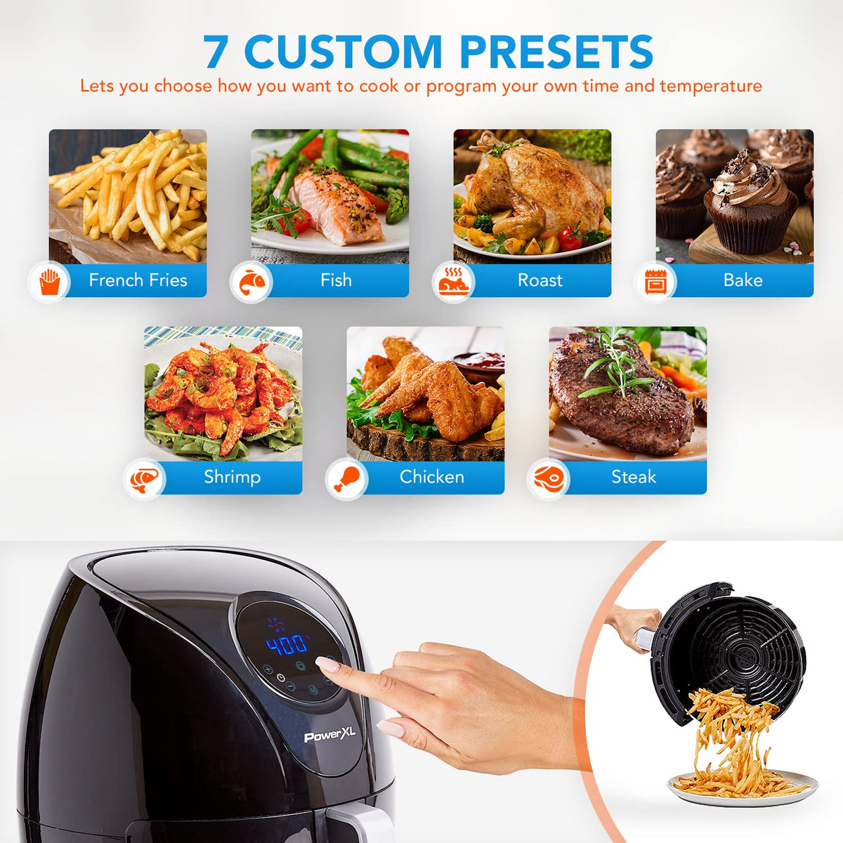 Classic Air Fryer Large Capacity Fast Cooking Kitchen Appliance