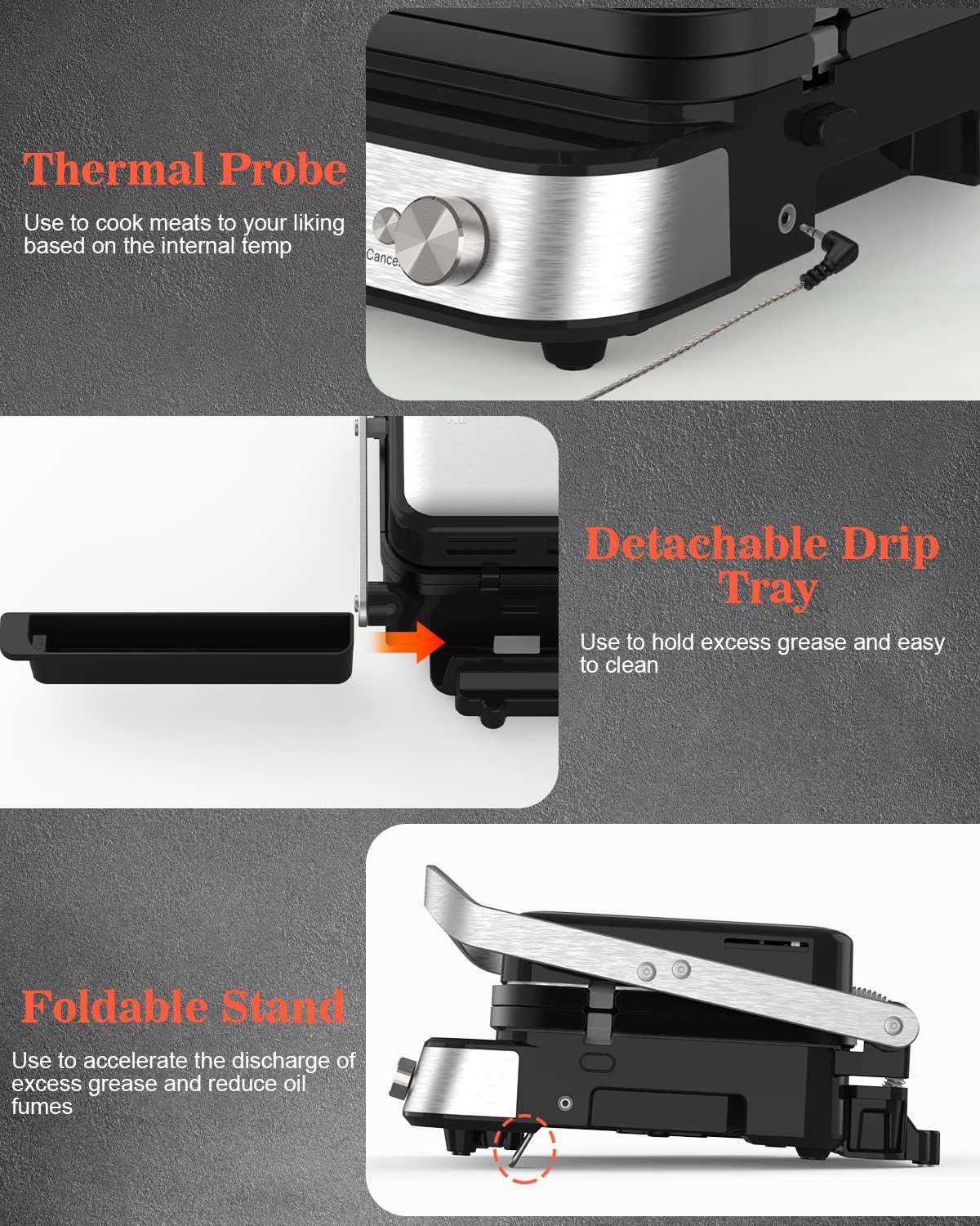 Electric Panini Press Grill