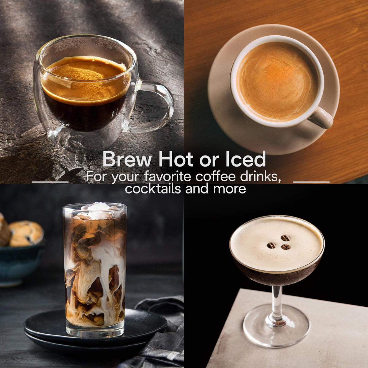Automatic Espresso Machine with Burr Grinder and Milk Frother