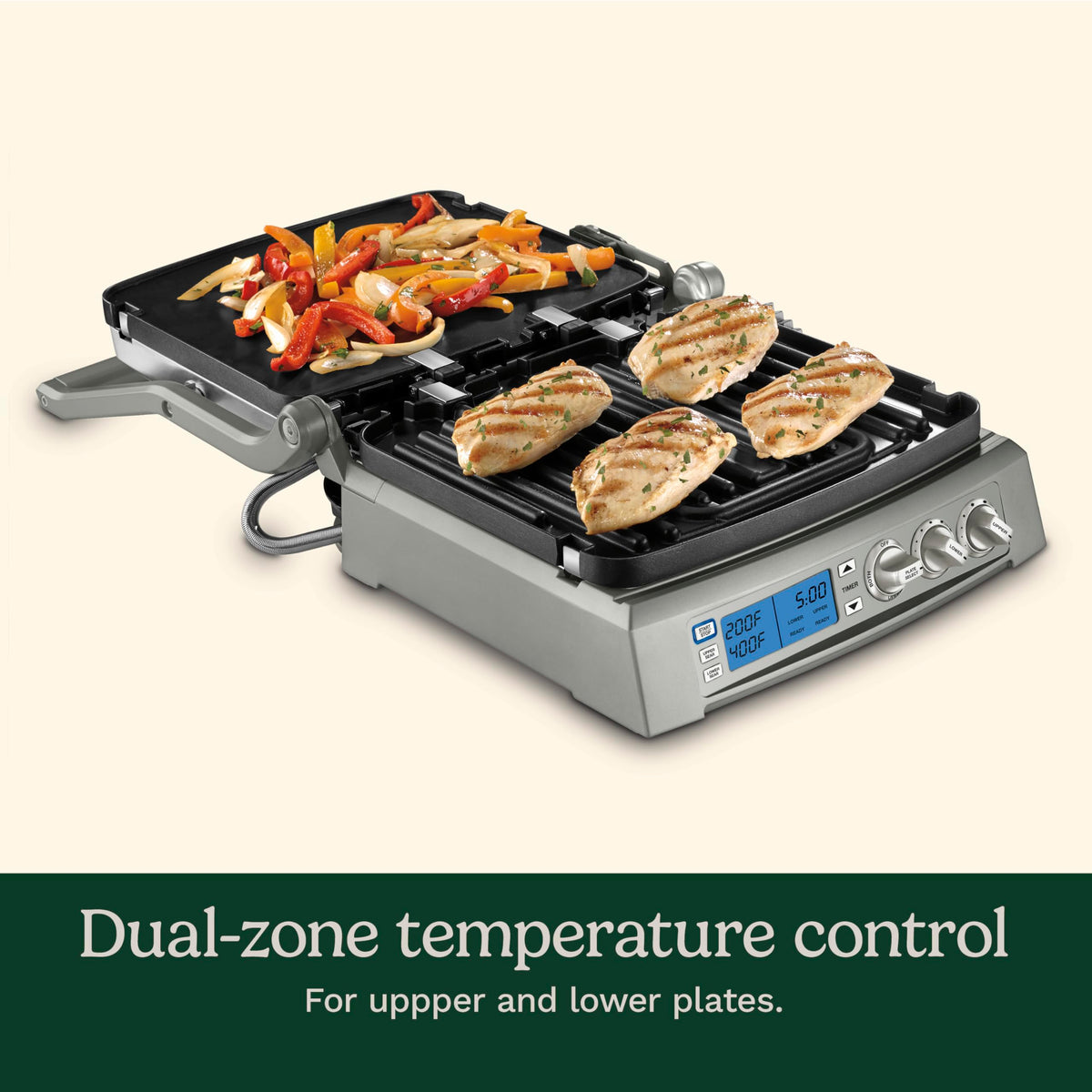 Electric Panini Press and Griddle