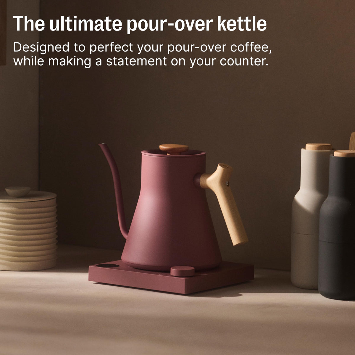 Electric Gooseneck Kettle with Precision Temperature Control