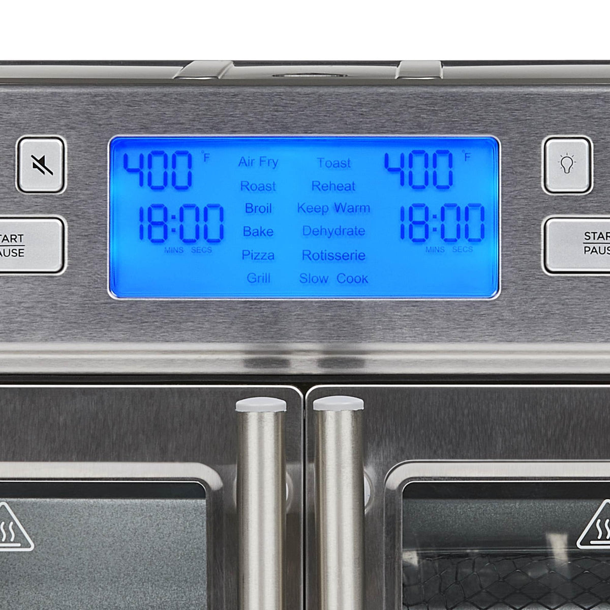 Dual Zone Air Fryer Oven Combo French Door Design