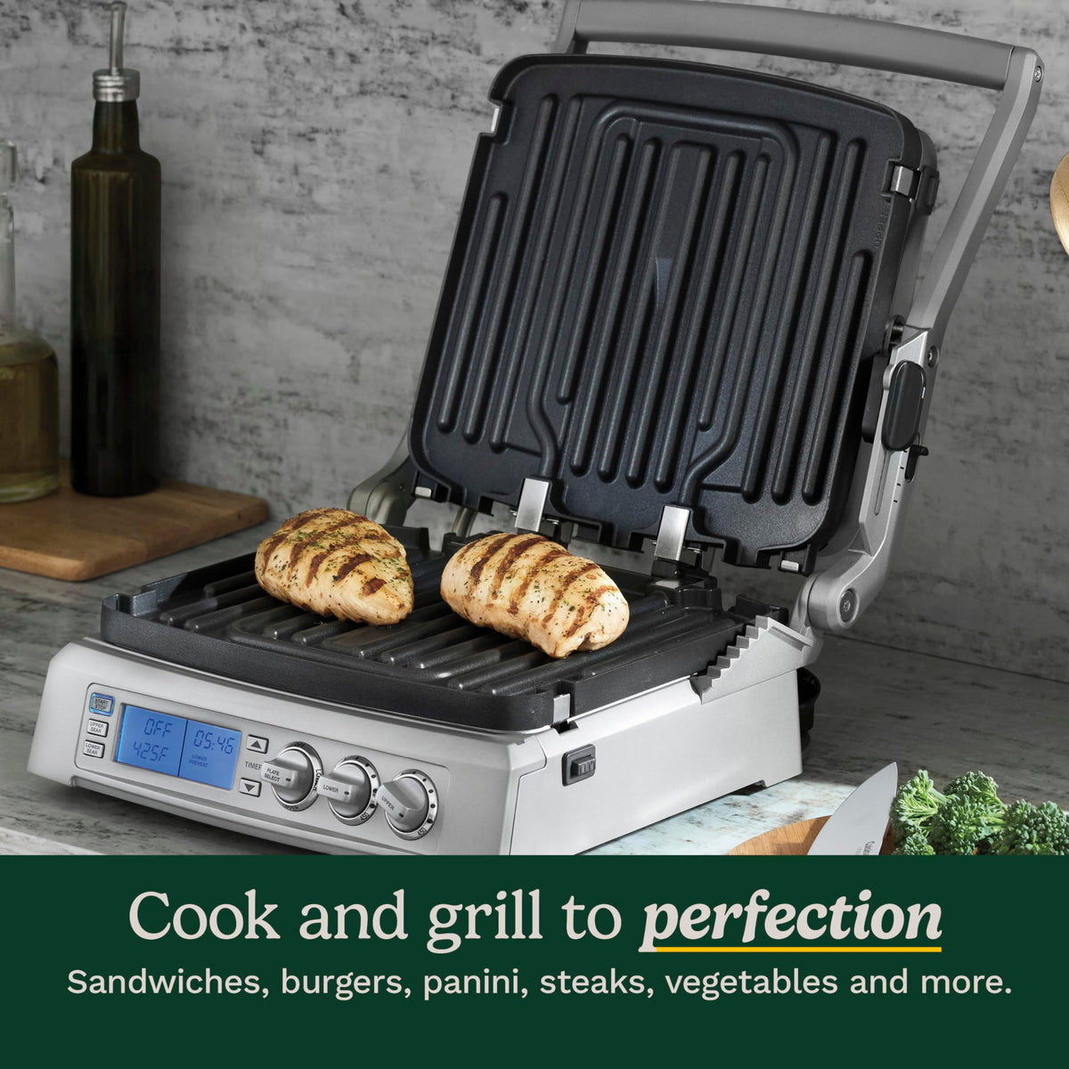 Electric Panini Press and Griddle
