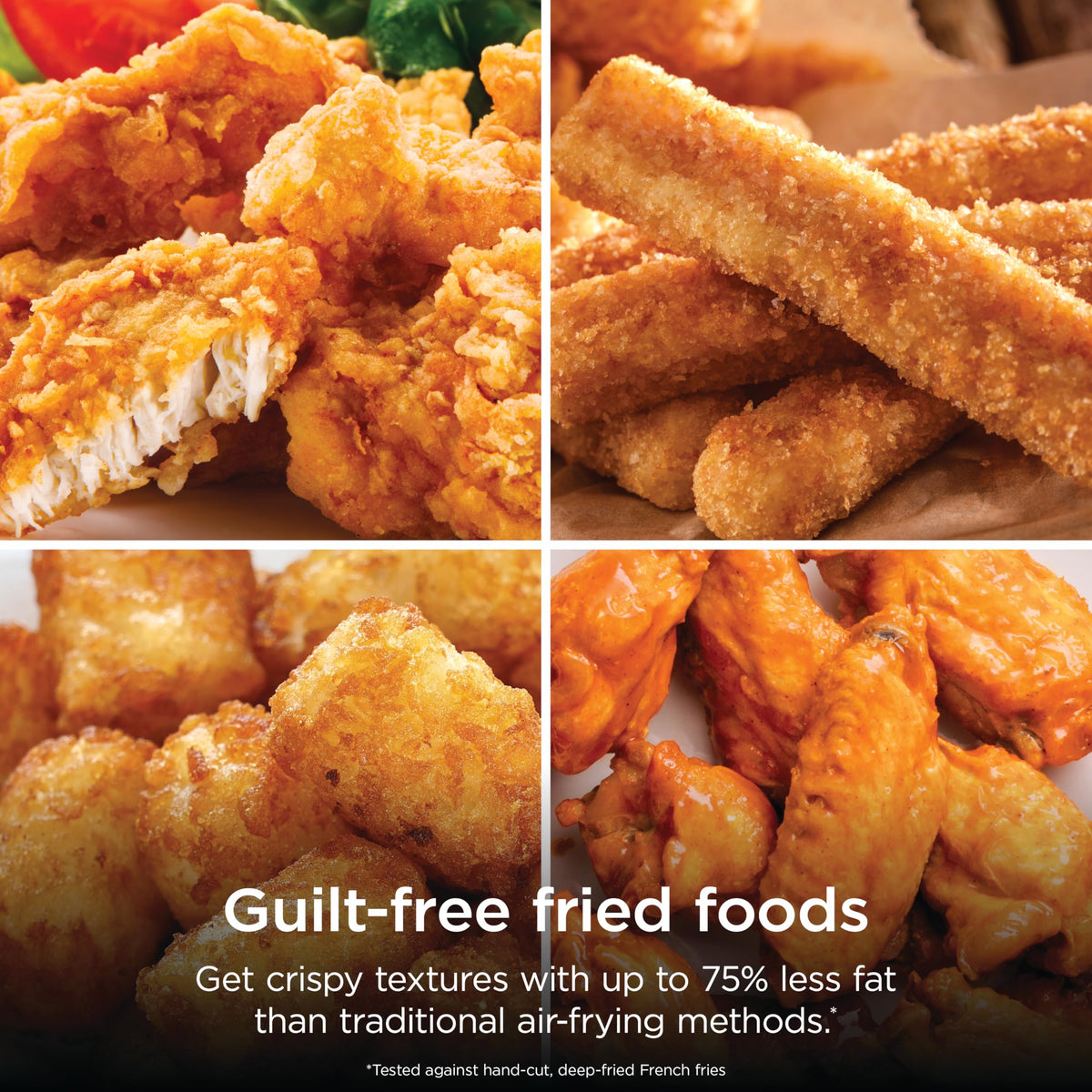 5QT Air Fryer 4 in 1 Air Crisp Roast Reheat Dehydrate
